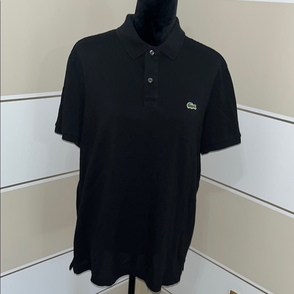 Lacoste Men's Polo Shirt in Black